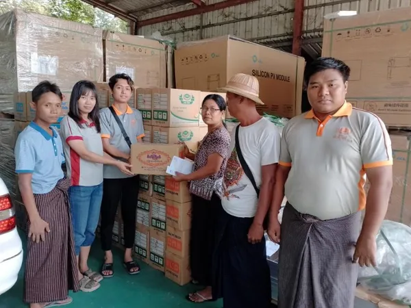 Flood relief donation photo 2