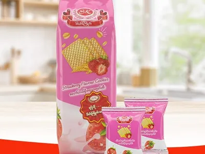 Strawberry Cookies